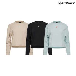 [스파이더] 여성 트레이닝 드롭 숄더 긴팔 티셔츠 SPHFCNRL251W