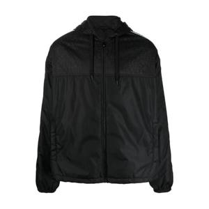 25 FW 베르사체 자카드 로고 후드 재킷 10105991A07674 TP444931956