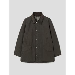 (265Y38AY54) [에잇세컨즈] 코듀로이 칼라 패딩 코트  애쉬