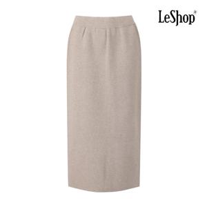 르샵  H라임 백 트임 니트 스커트 (BPBSK001A)