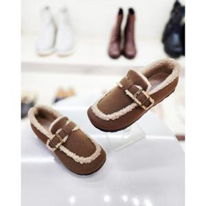 세레스 세이브존07 스웨이드 퍼 로퍼2cm SR174