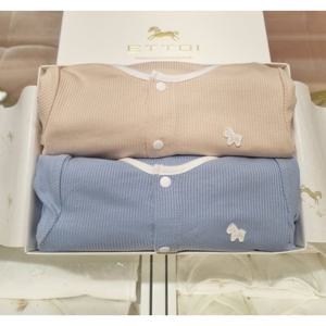 (에뜨와) (07T15760R) (쌍둥이출산백일선물)클리제슬림내의(블루베이지) (유아/출산/백일/돌선물/조카선물)