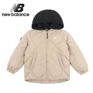 뉴발란스 키즈 경량 구스 다운(NK9QE1106U-35)_베이지