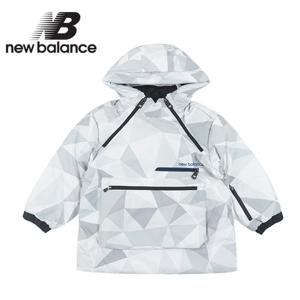뉴발란스 키즈 남아 프리미엄 아노락 미디 다운(NK9PC4102B-15)_그레이
