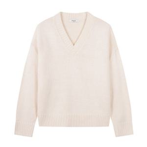 [폴햄]여성 브이넥 오버핏 풀오버 니트 PHE4ER2040