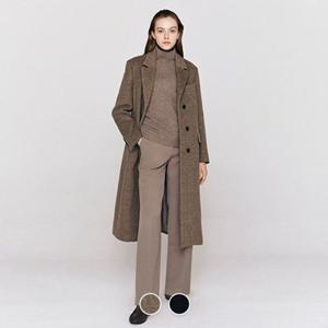 지오다노 375917 여 겨울 울 싱글 롱 코트 05375917