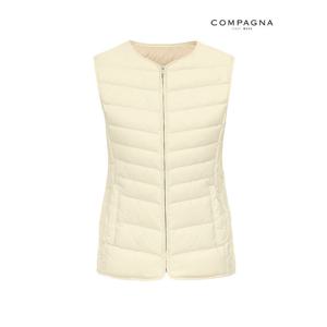 [꼼빠니아][꼼빠니아]다운 집업 퀼팅 조끼-CW24IV9002024A