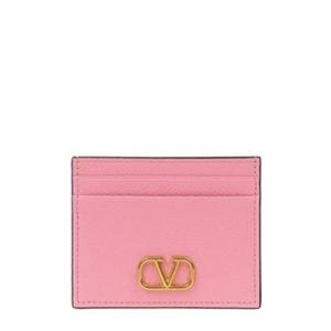 발렌티노 브이로고 시그니쳐 그레이니 카프스킨 카드지갑 4W2P0V32SNP ZQQ