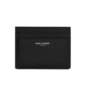 25SS 생로랑 텍스처드 가죽 카드지갑 375946BTY0N1000
