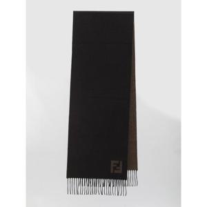 FENDI 울과 캐시미어 스카프 FF FXS734F1TTF