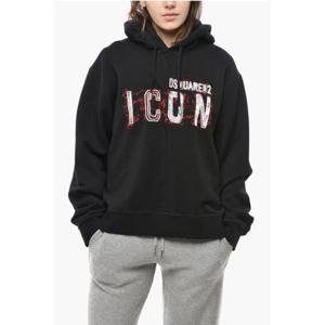 디스퀘어드2 후드 티셔츠 S80GU0098 S25516 900 Black