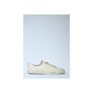 25 FW 프라다 여성 Antiqued Leather Sneakers pra0262021wht