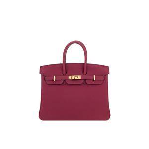 [엘러브] 에르메스 벌킨25 루즈그레나 금장 5HH0530