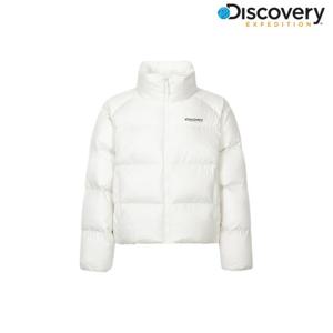 [디스커버리] 여성 올리브 글로우 다운 숏패딩 DWDJ93056-CRN
