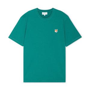 메종키츠네 남성 폭스 헤드 파인 반팔티 LM00104KJ0008 PI