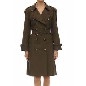 버버리 WESTMINSTER 캔버스 트렌치 롱코트 밀리터리 그린 4073382 30340