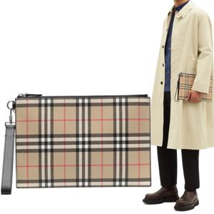 버버리 에딘 Edin 빈티지 체크 클러치 8049588