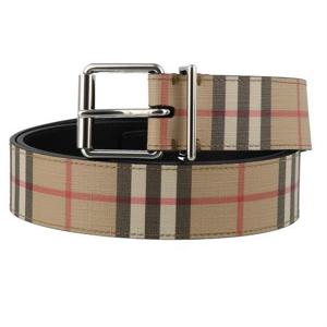 버버리 프린트 빈티지체크 벨트 8024184 A7026