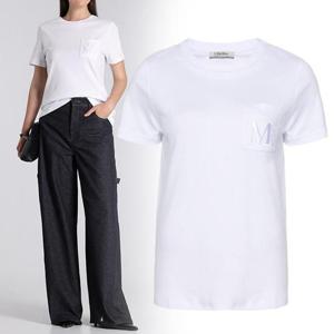 막스마라 2429976011600 001 MADERA 마데라 화이트 반팔티셔츠