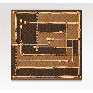 루이비통 모노그램 스퀘어 90 방도 스카프 M78666