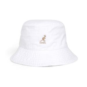캉골 K4224HT WHITE 워시드 버킷햇