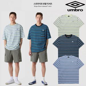 [엄브로]스트라이프 반팔 티셔츠 UQ321CRS74 3종