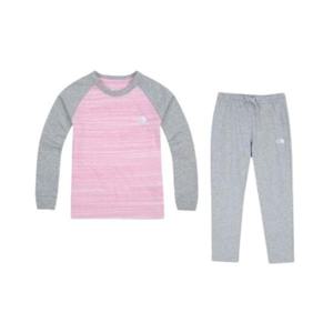 노스페이스 키즈 써모라이트 긴팔 세트 FM1NT7TI60U-PIK