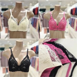 [비비안] 꾸뛰르 패치자수 노와이어브라 BR979A