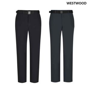 [웨스트우드] 남성 에센셜 본딩 기모 원턱 팬츠 (2컬러) WO4MTPL549