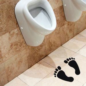 [꾸밈]pa122-발자국패턴/발바닥/발모양/신발장표시/발표시/포인트/그래픽스티커/데코스티커/발가락/표시/방향표시