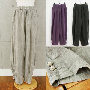 메밀꽃 피는날 남녀공용 슬라브 바지 생활한복