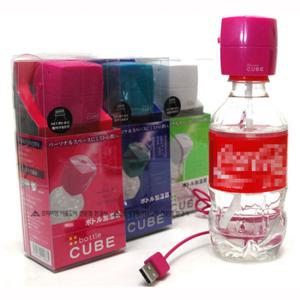 일본 탑랜드 BOTTLE CUBE 소형 USB 가습기 페트병 휴대용 미니