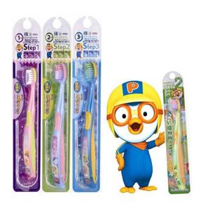 뽀로로 단계별 칫솔,step1,step2,step3,단계별로 양치해요