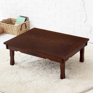 [박씨상방] 엔틱 모자이크 무전 2도 접이식 사각밥상 78센티 2인용 3인용 4인용