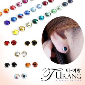 링앤틱시리즈 / 붙이는 귀걸이 / 남성귀걸이 / 유아동귀걸이 / 스와로브스키 크리스탈