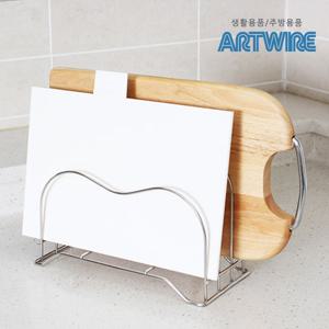 스텐레스 도마/쟁반 보관대