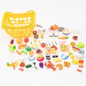 [업그레이드90종]대형바구니+피크닉+야채과일자르기+화이트소꿉