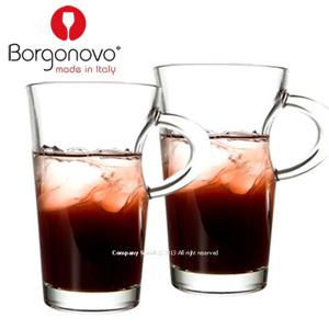 [보르고노보] 이탈리아 디자인 글라스 엘바 머그잔 2p 세트