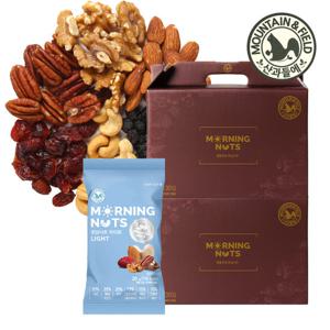 [산과들에] 하루견과 모닝너츠라이트 30봉+30봉 [고급견과선물세트]