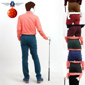 [제임스마틴] 슬림핏 주자 기모스판팬츠 (JMP14W_X-MAS SERIES)