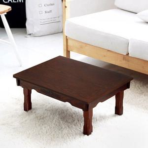 [박씨상방] 엔틱 모자이크 무전 2도 접이식 사각밥상 60센티 1인용 2인용