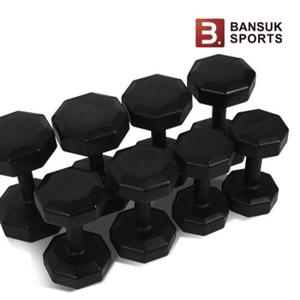 국산K아령 10kg/한쌍/국산아령/팔각아령/PVC코팅/아령/덤벨/바벨