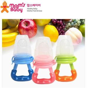 맘스베이비 실리콘 과즙망 3종중 택일(핑크,그린,블루)