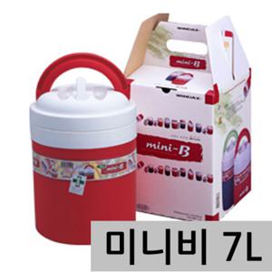 포리빙 로이첸 미니비(7L) 보온보냉통 캠핑물통 아이스물병 국통