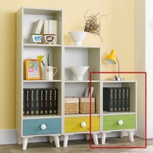 [미소비즈] 라움가구 버즈 2단 수납책장