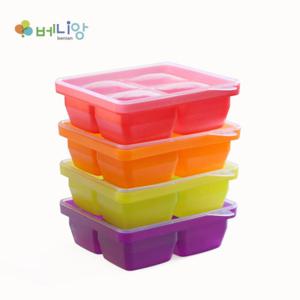 [베니앙]실리콘 멀티큐브 4구(이유식,양념보관)