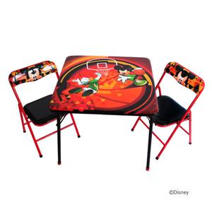 미키마우스 캐릭터 어린이 철제 책상의자 세트