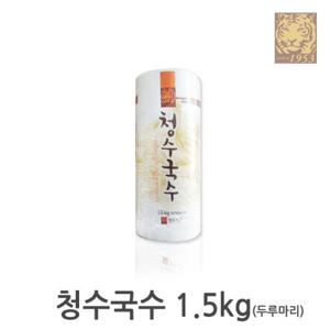청수 두루마리국수 1.5KG / 15인분 잔치 멸치 비빔국수