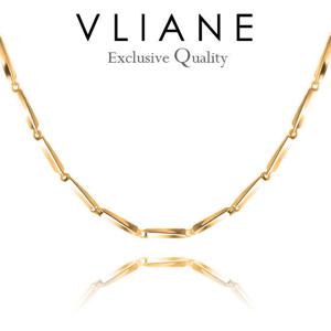 [브리앙] 18K 커브 스틱 남자 목걸이 (금목걸이,남자선물)