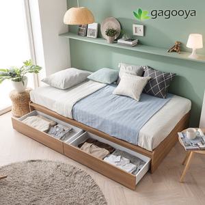 [가구야] 슈퍼싱글 / 799 큰서랍형 침대 - 매트포함